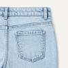 imageAmazon Essentials Girls Medium Stretch MidRise StraightFit JeansIced Blue Light Wash