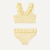 imageAmazon Essentials Girls Ruffle TwoPiece Bikini Swim SetLight Yellow