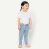 imageAmazon Essentials Girls Soft Stretch Denim JeggingStone Light Wash