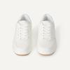 imageAmazon Essentials Unisex Kids Low Top Lace Up Court Sneakers for Boys and GirlsWhite