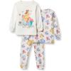 imageAmazon Essentials Disney Babies Toddlers and Girls Pajama Set Previously Spotted ZebraPrincess Friends