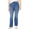 imageAmazon Essentials Girls High Stretch HighRise Flare JeansClassic Medium Wash