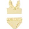 imageAmazon Essentials Girls Ruffle TwoPiece Bikini Swim SetLight Yellow