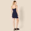imageAmazon Essentials Womens Slim Fit Cotton Layering Slip DressBeigeNavy