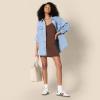imageAmazon Essentials Womens Slim Fit Cotton Layering Slip DressBrownLight Camel
