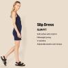 imageAmazon Essentials Womens Slim Fit Cotton Layering Slip DressBrownLight Camel
