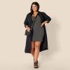 imageAmazon Essentials Womens Slim Fit Cotton Layering Slip DressCharcoal GreyLight Grey Heather
