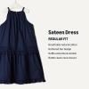 imageAmazon Essentials x Sofia Grainge Mommy amp Me Cotton Sateen DressesNavy
