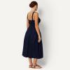 imageAmazon Essentials x Sofia Grainge Mommy amp Me Cotton Sateen DressesNavy