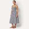 imageAmazon Essentials x Sofia Grainge Mommy amp Me Cotton Sateen DressesNavy Gingham