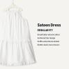 imageAmazon Essentials x Sofia Grainge Mommy amp Me Cotton Sateen DressesWhite