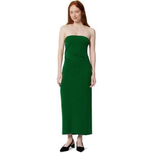 imageAmazon Essentials Womens SlimFit Matte Jersey Strapless Maxi DressGreen