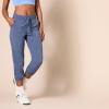 imageAmazon Essentials Womens Active Performance Stretch Woven MidRise Crop Jogger Pant with Elastic Waist Drawstring Side Pockets