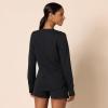 imageAmazon Essentials Womens Active Sweat StandardFit LongSleeve Crewneck SweatshirtBlack