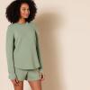imageAmazon Essentials Womens Active Sweat StandardFit LongSleeve Crewneck SweatshirtSage Green