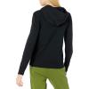 imageAmazon Essentials Womens ClassicFit LongSleeve VNeck Hooded Sweatshirt  Discontinued ColorsBlack