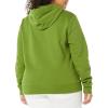 imageAmazon Essentials Womens ClassicFit LongSleeve VNeck Hooded Sweatshirt  Discontinued ColorsGreen
