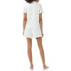 imageAmazon Essentials Womens Cotton Modal Piped Notch Collar Pajama Set Comfortable Loungewear Available in Plus SizeJade Green