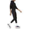 imageAmazon Essentials Womens Crop Pullover Hoodie Sweatshirt with Kangaroo Pocket Available in Plus SizeBlack