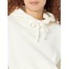 imageAmazon Essentials Womens Crop Pullover Hoodie Sweatshirt with Kangaroo Pocket Available in Plus SizeEggshell White