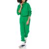 imageAmazon Essentials Womens Crop Pullover Hoodie Sweatshirt with Kangaroo Pocket Available in Plus SizeGreen