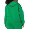 imageAmazon Essentials Womens Crop Pullover Hoodie Sweatshirt with Kangaroo Pocket Available in Plus SizeGreen