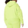 imageAmazon Essentials Womens Crop Pullover Hoodie Sweatshirt with Kangaroo Pocket Available in Plus SizeLime Green