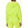 imageAmazon Essentials Womens Crop Pullover Hoodie Sweatshirt with Kangaroo Pocket Available in Plus SizeLime Green