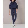 imageAmazon Essentials Womens Crop Pullover Hoodie Sweatshirt with Kangaroo Pocket Available in Plus SizeNavy