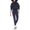 imageAmazon Essentials Womens Crop Pullover Hoodie Sweatshirt with Kangaroo Pocket Available in Plus SizeNavy