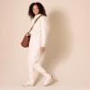 imageAmazon Essentials Womens Crop Pullover Hoodie Sweatshirt with Kangaroo Pocket Available in Plus SizeOatmeal Heather