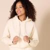 imageAmazon Essentials Womens Crop Pullover Hoodie Sweatshirt with Kangaroo Pocket Available in Plus SizeOatmeal Heather