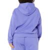 imageAmazon Essentials Womens Crop Pullover Hoodie Sweatshirt with Kangaroo Pocket Available in Plus SizePurple Blue