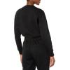 imageAmazon Essentials Womens Cropped Drop Shoulder Long Sleeve Sweatshirt Available in Plus SizeBlack