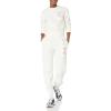 imageAmazon Essentials Womens Cropped Drop Shoulder Long Sleeve Sweatshirt Available in Plus SizeEggshell White