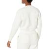 imageAmazon Essentials Womens Cropped Drop Shoulder Long Sleeve Sweatshirt Available in Plus SizeEggshell White