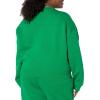 imageAmazon Essentials Womens Cropped Drop Shoulder Long Sleeve Sweatshirt Available in Plus SizeGreen