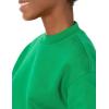imageAmazon Essentials Womens Cropped Drop Shoulder Long Sleeve Sweatshirt Available in Plus SizeGreen