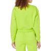 imageAmazon Essentials Womens Cropped Drop Shoulder Long Sleeve Sweatshirt Available in Plus SizeLime Green