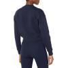 imageAmazon Essentials Womens Cropped Drop Shoulder Long Sleeve Sweatshirt Available in Plus SizeNavy