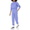 imageAmazon Essentials Womens Cropped Drop Shoulder Long Sleeve Sweatshirt Available in Plus SizePurple Blue