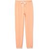 imageAmazon Essentials Womens Drawstring Pajama Jogger Lounge Pants Lightweight Terry Plus SizeCoral Orange