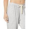 imageAmazon Essentials Womens Drawstring Pajama Jogger Lounge Pants Lightweight Terry Plus SizeGrey Heather Stripe