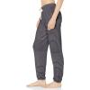 imageAmazon Essentials Womens Drawstring Pajama Jogger Lounge Pants Lightweight Terry Plus SizeNavy Stripe