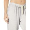 imageAmazon Essentials Womens Drawstring Pajama Jogger Lounge Pants Lightweight Terry Plus SizePale Grey