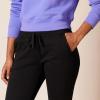 imageAmazon Essentials Womens Fleece Capri Jogger Sweatpants with Drawstring Pull OnBlack