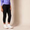 imageAmazon Essentials Womens Fleece Capri Jogger Sweatpants with Drawstring Pull OnBlack