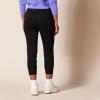 imageAmazon Essentials Womens Fleece Capri Jogger Sweatpants with Drawstring Pull OnBlack