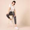 imageAmazon Essentials Womens Fleece Capri Jogger Sweatpants with Drawstring Pull OnCharcoal Heather