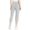 imageAmazon Essentials Womens Fleece Capri Jogger Sweatpants with Drawstring Pull OnLight Grey Heather